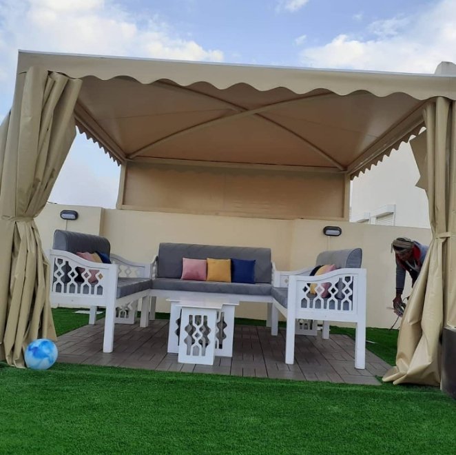 مظلات حدائق تضيف طابعاً مميزاً لساحاتك الخارجية في جدة