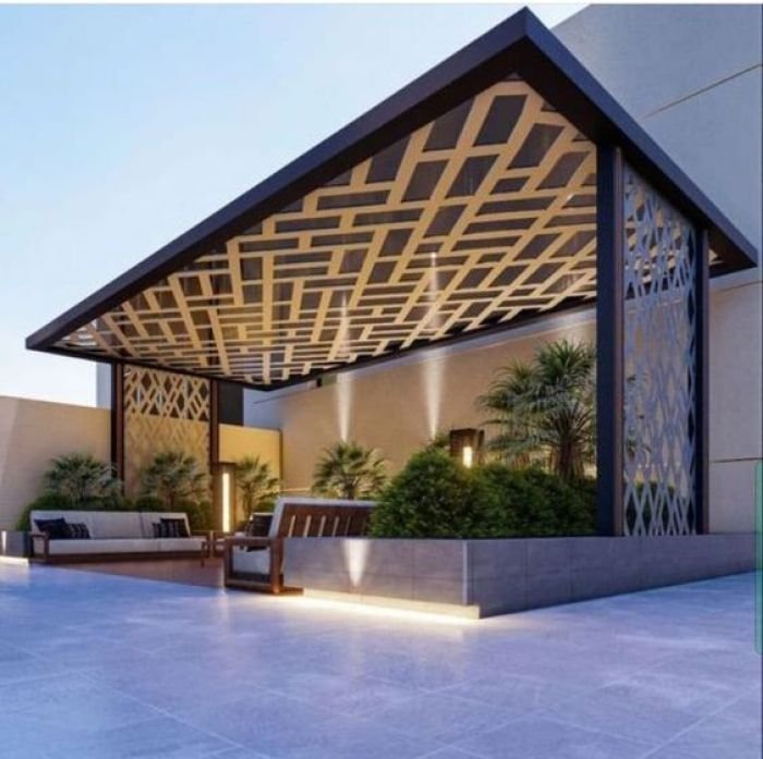 أفضل تصاميم جلسات برجولات في جدة